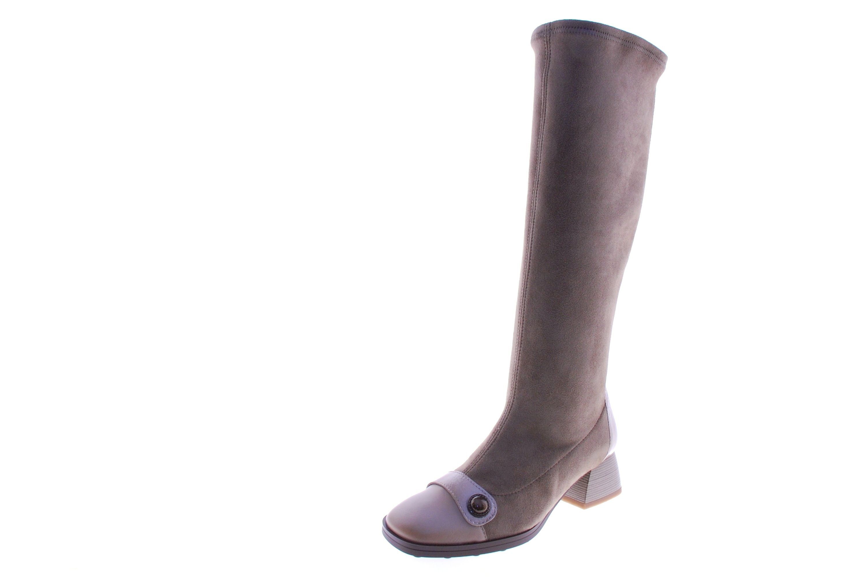 Hispanitas - Laars - Leder - Taupe