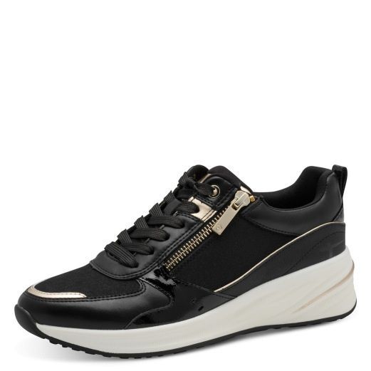 Tamaris - Sneaker - Hightech Pu - Zwart