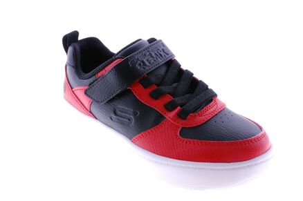 Een effectief knoop als Skechers Rood Hightech Pu Sneaker voor kids jongens | Schoenen Ruytings