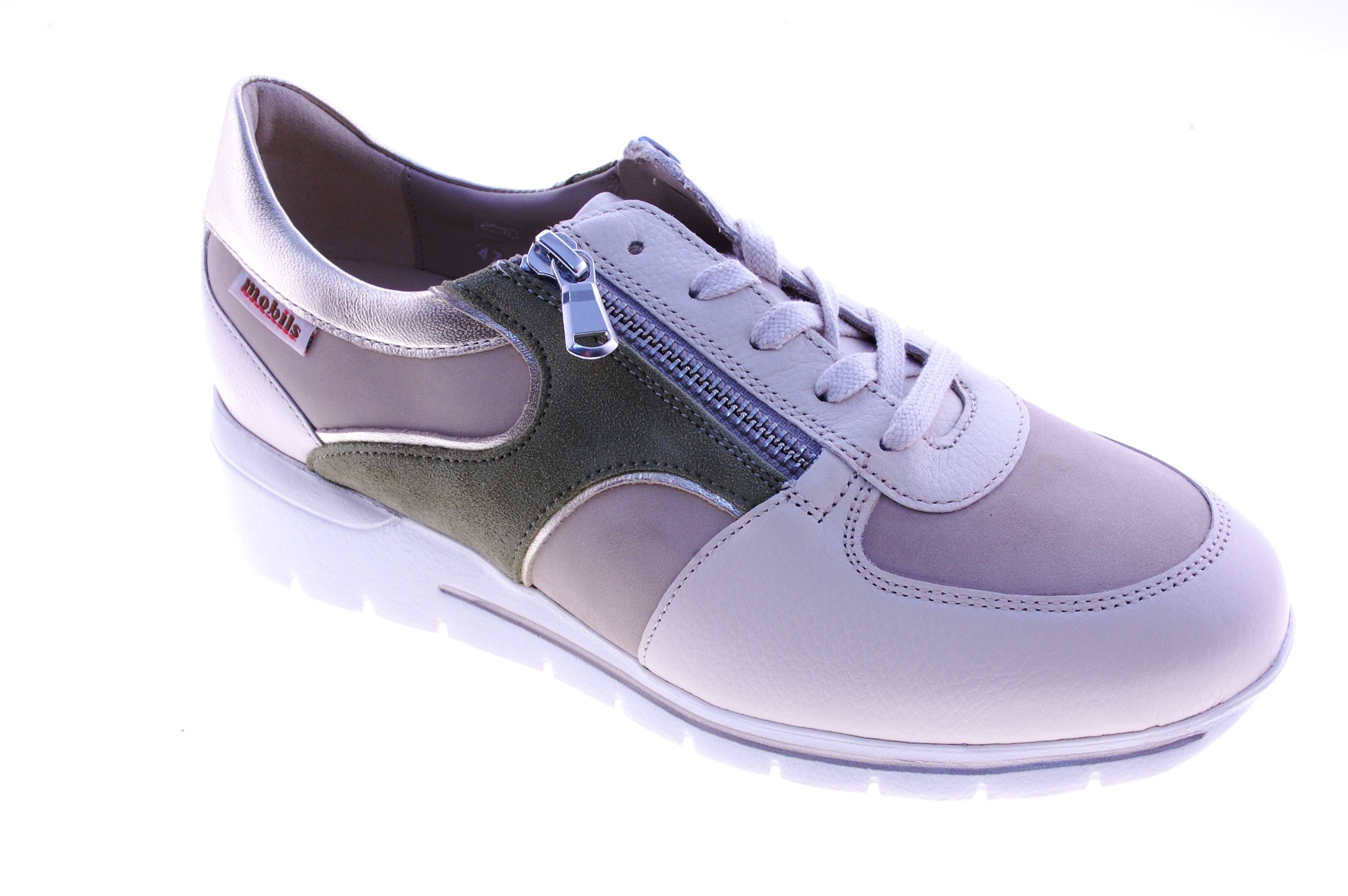 Mephisto - Sneaker - Leder - Beige