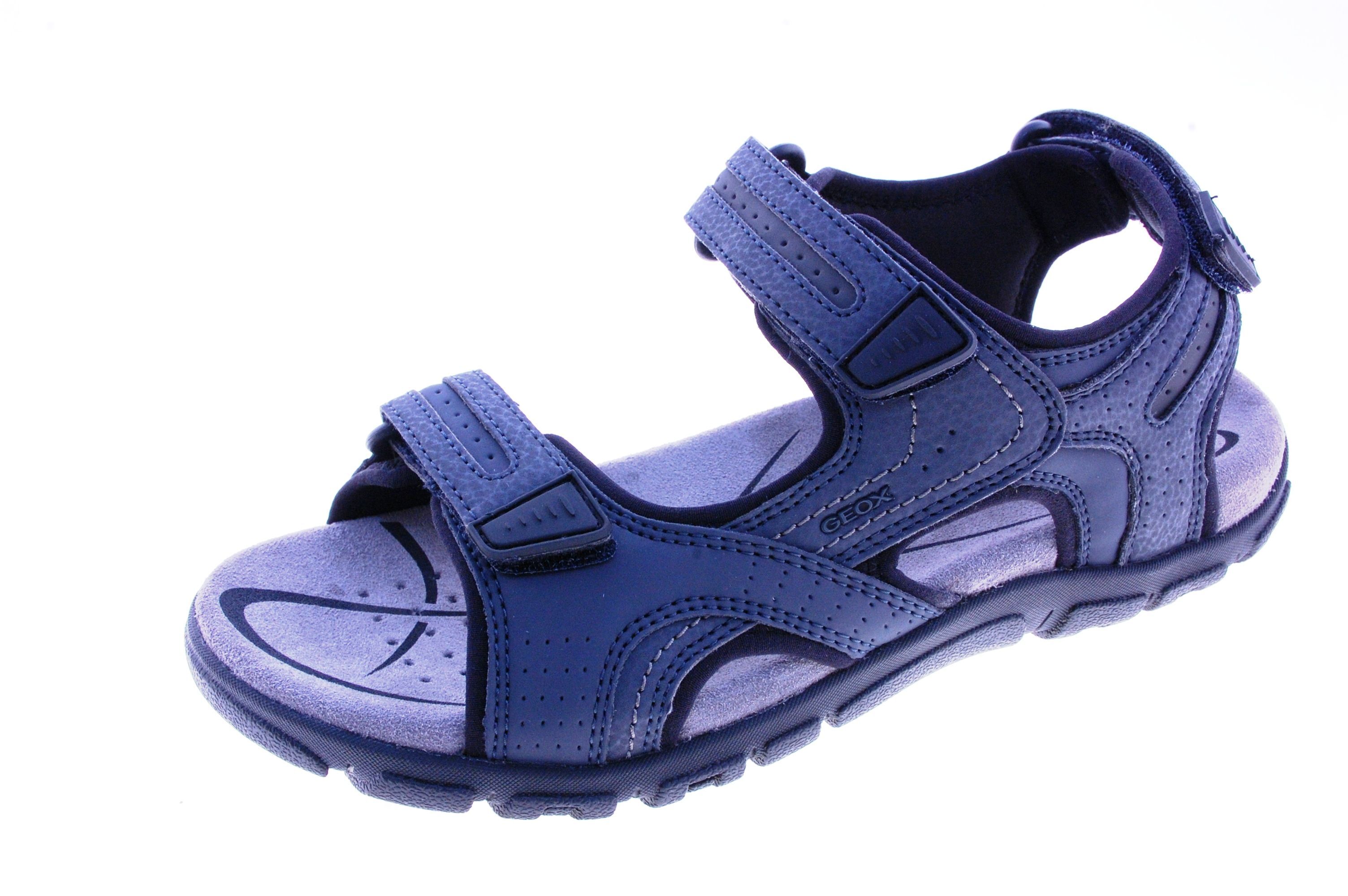 Geox - Sandaal - Leder - Blauw