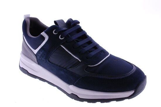 Geox - Sneaker - Nubuck - Blauw
