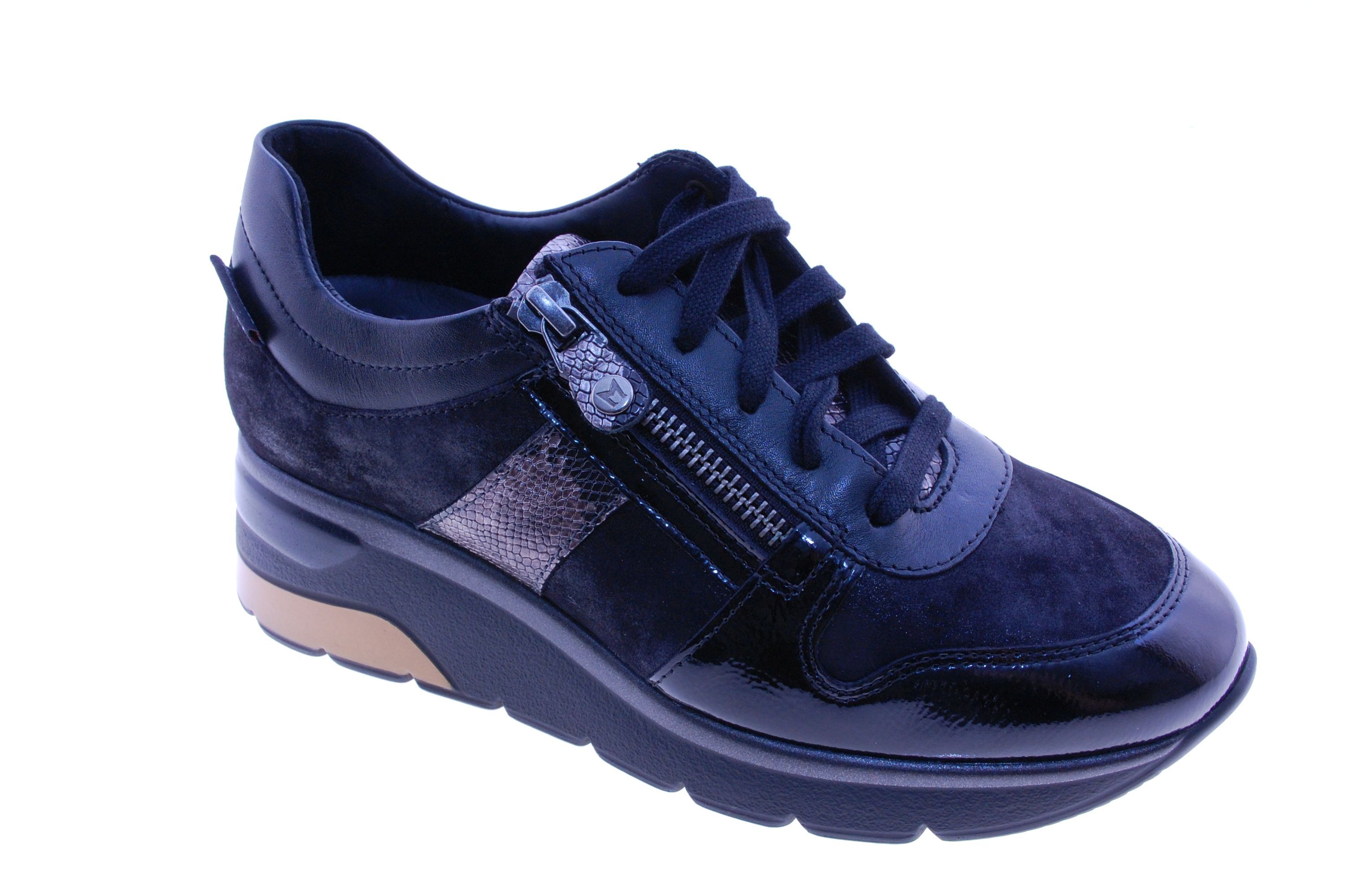 Mephisto - Sneaker - Nubuck - Zwart