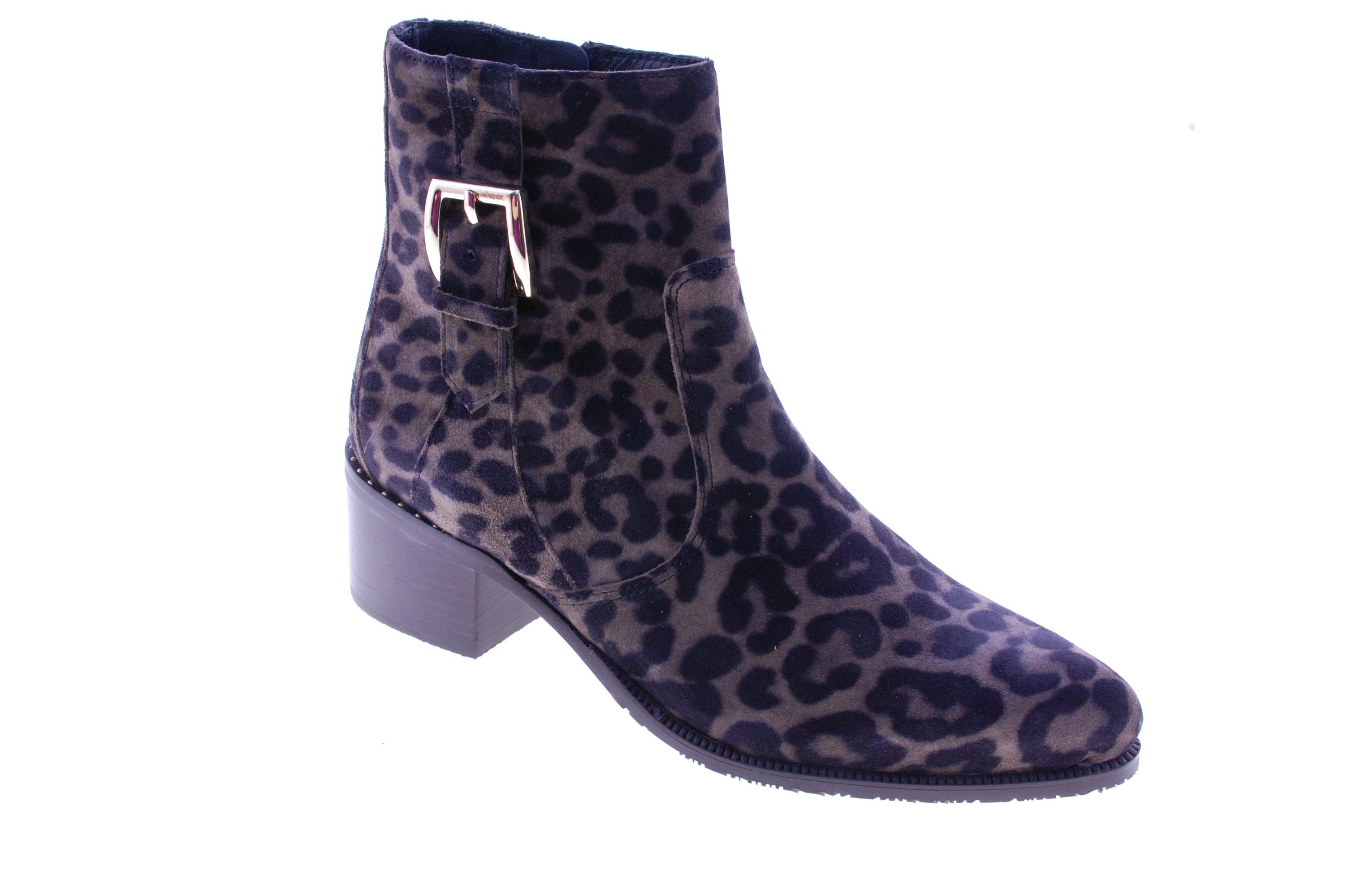 Floris Van Bommel - Enkellaars - Nubuck - Bruin