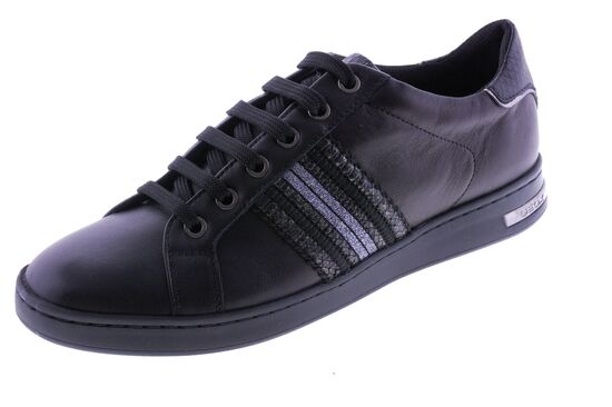 Geox - Sneaker - Leder - Zwart