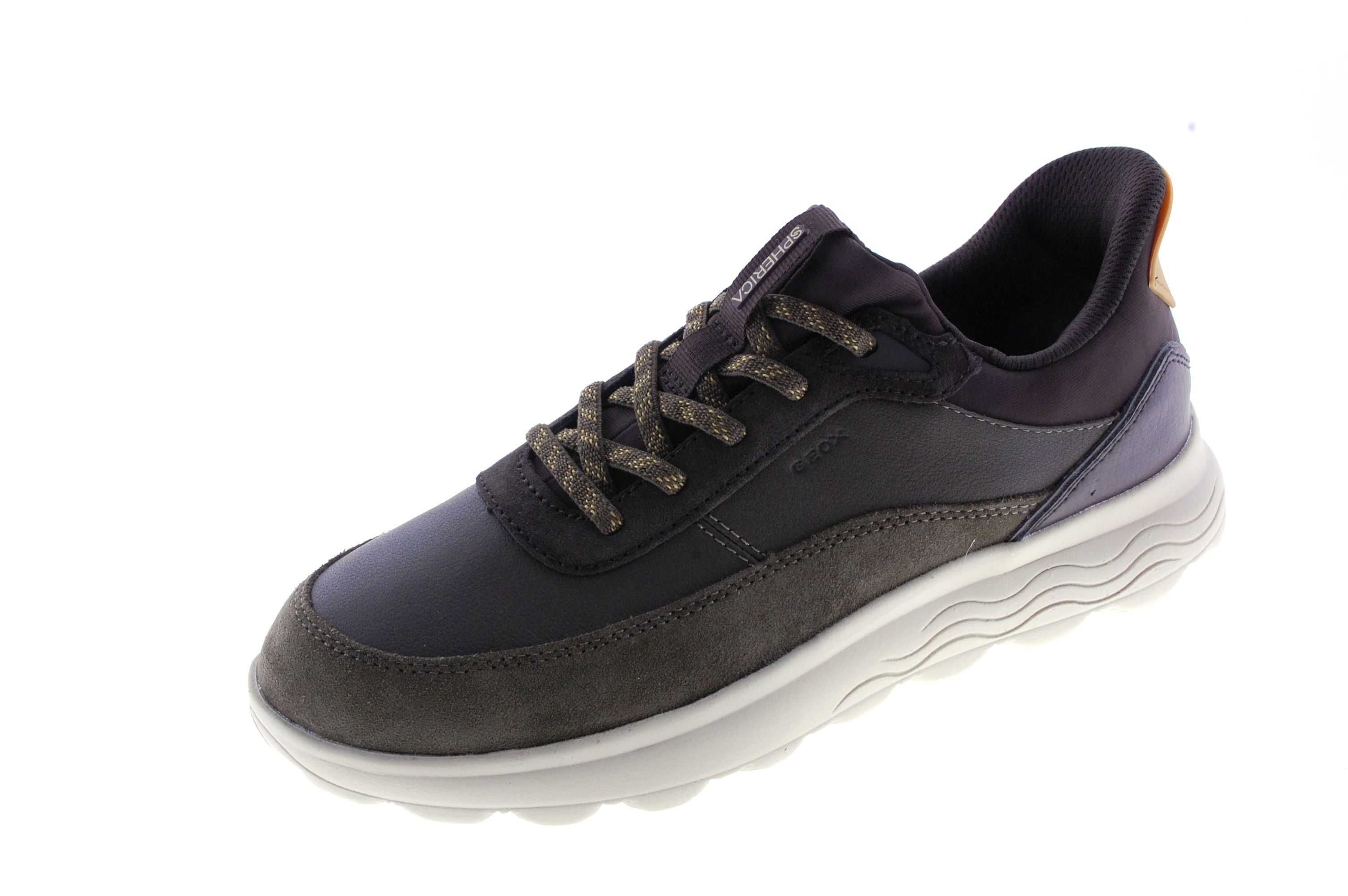 Geox - Sneaker - Leder - Bruin