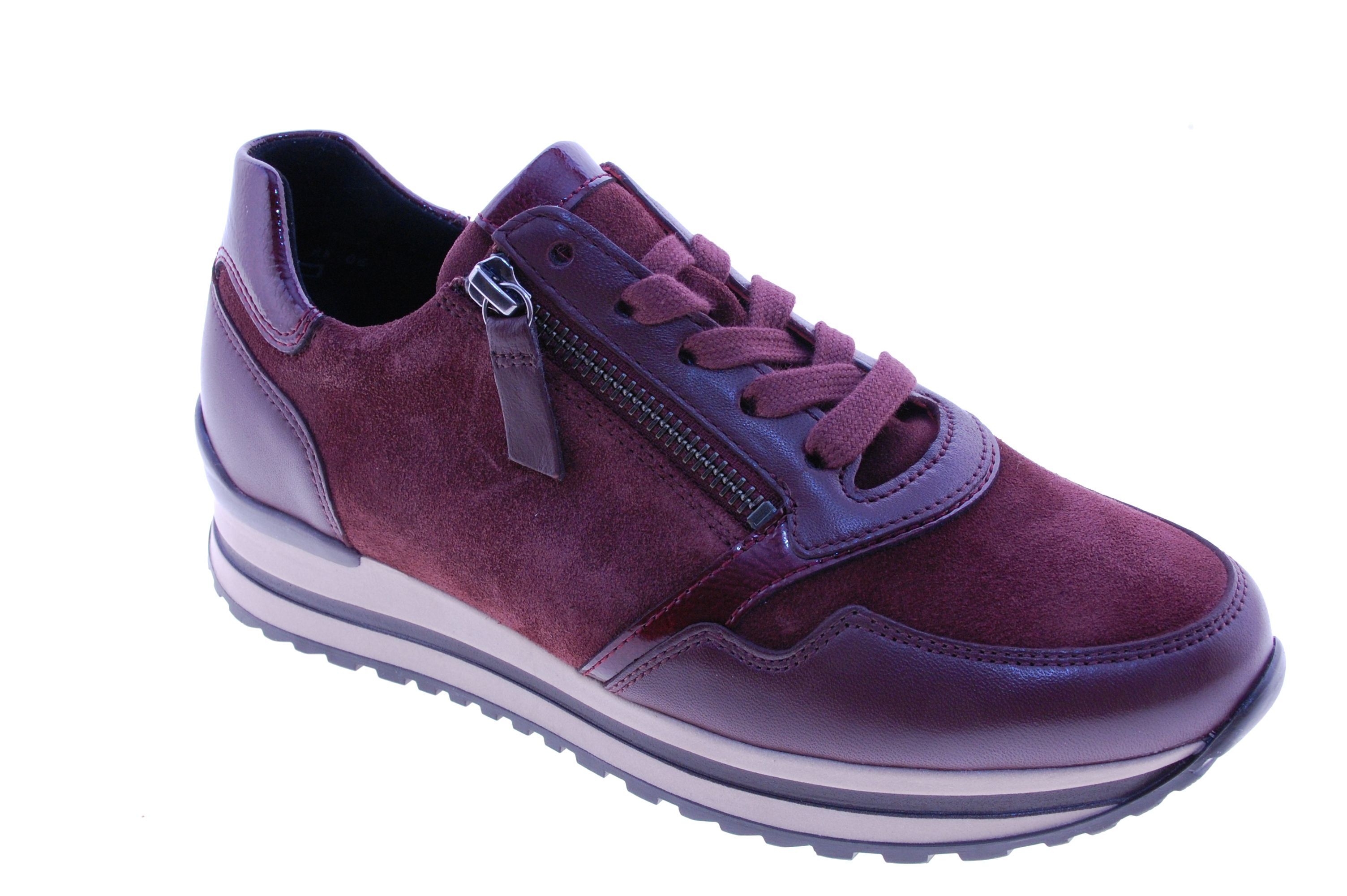 Gabor - Sneaker - Nubuck - Bordeaux