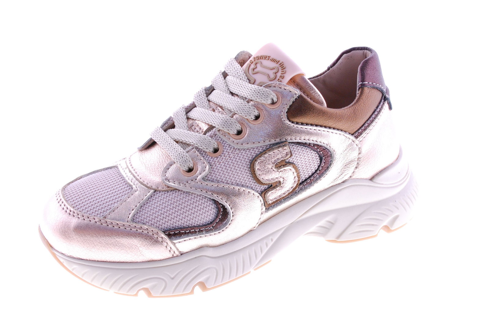 Stones And Bones - Sneaker - Leder - Roze