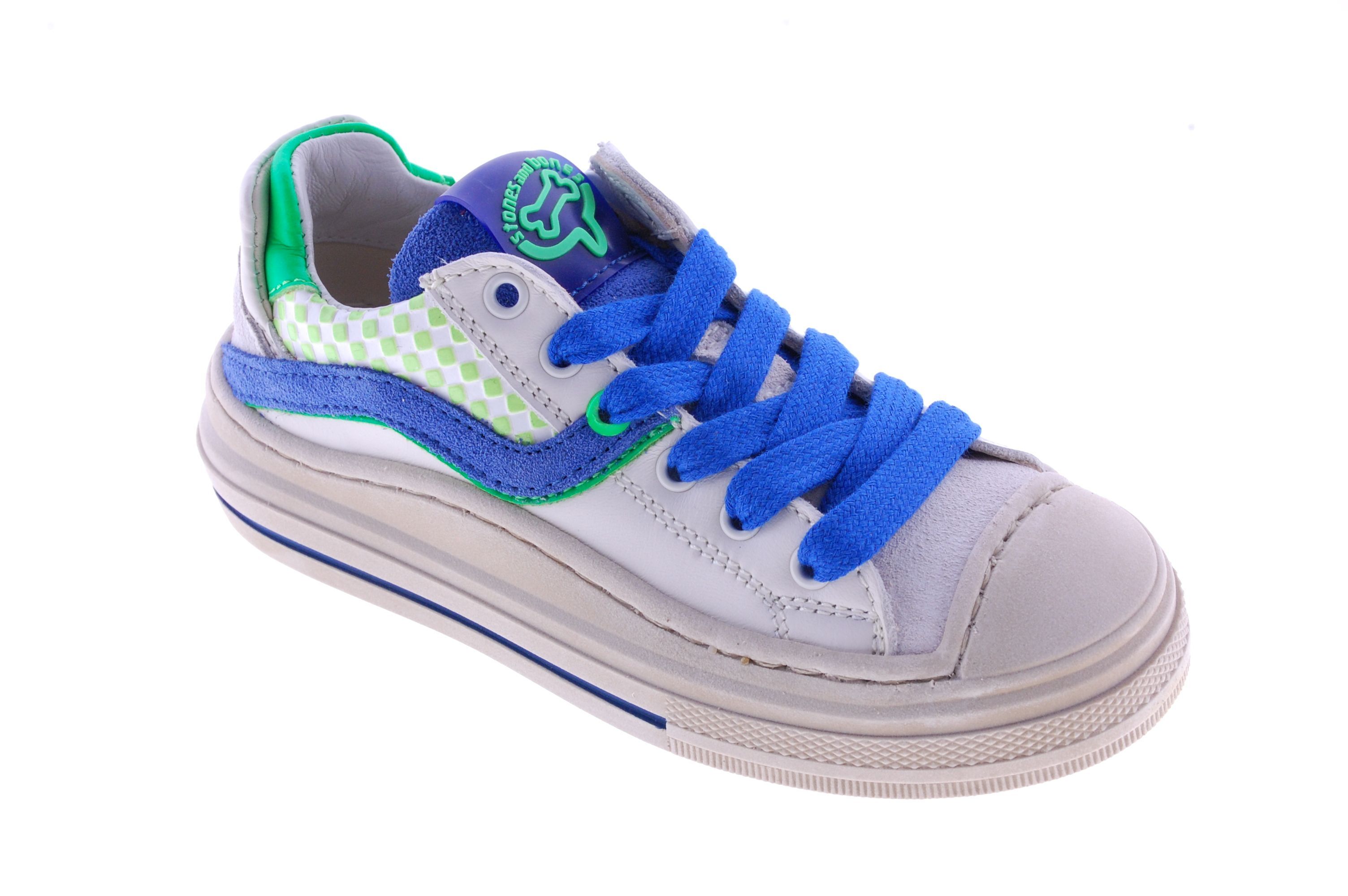 Stones And Bones - Sneaker - Leder - Wit