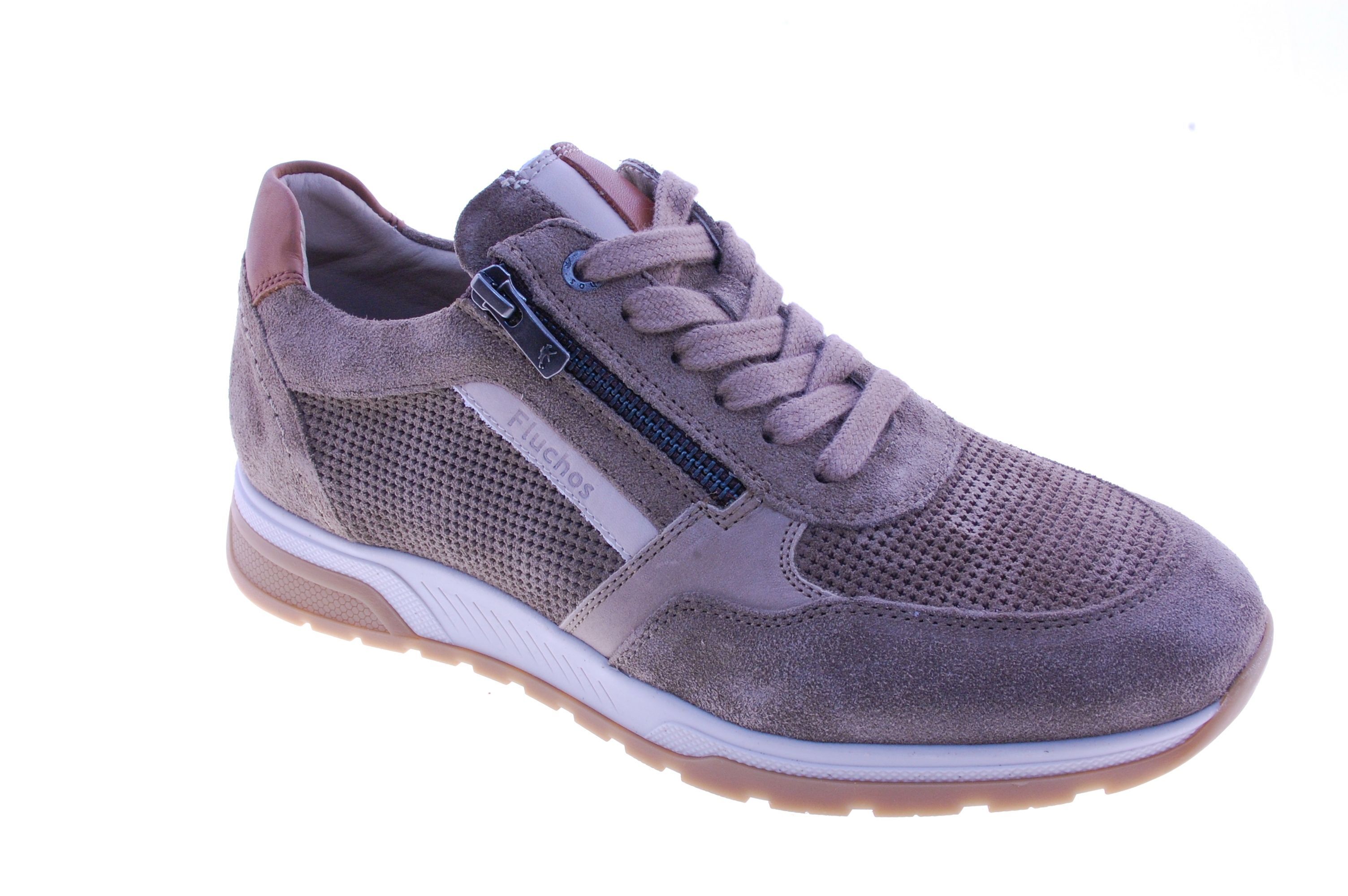 Fluchos - Sneaker - Suede - Taupe