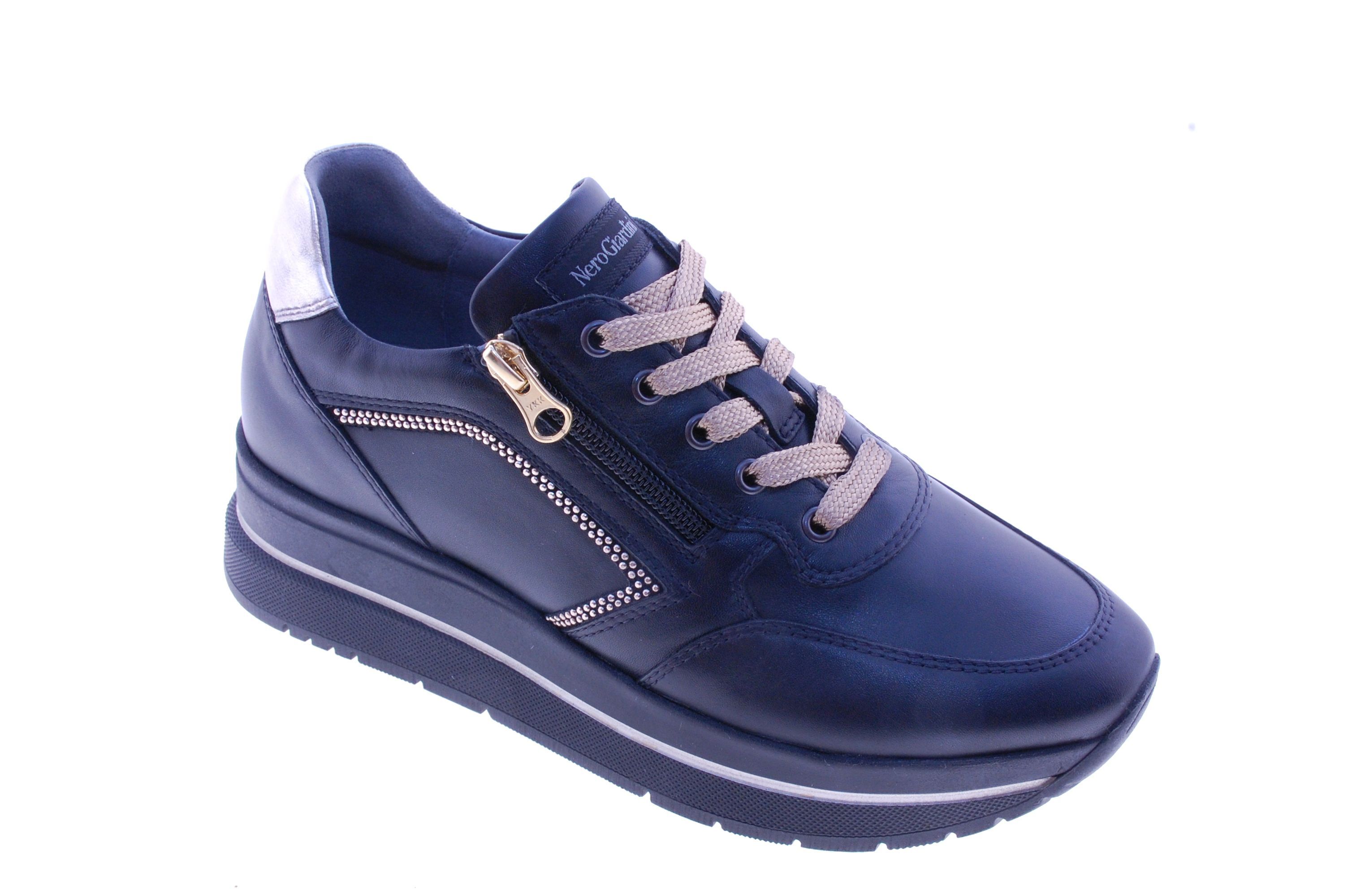 Nero Giardini - Sneaker - Leder - Zwart