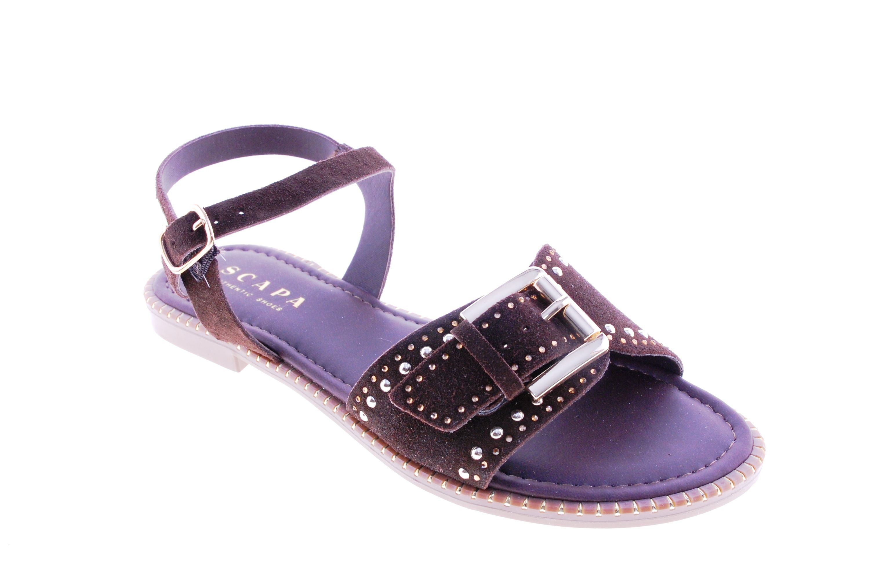 Scapa - Sandaal - Leder - Bruin