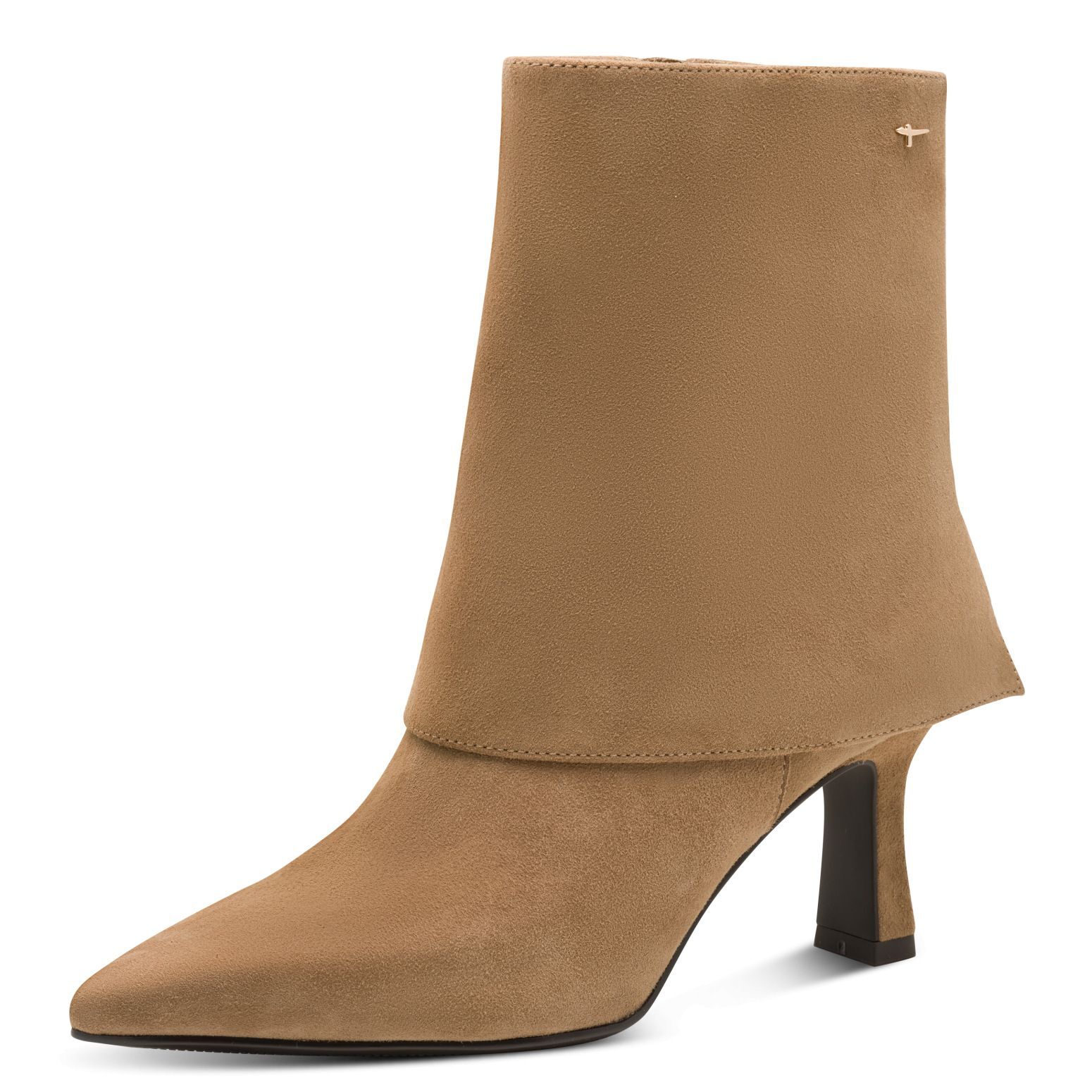 Tamaris - Enkellaars - Nubuck - Camel