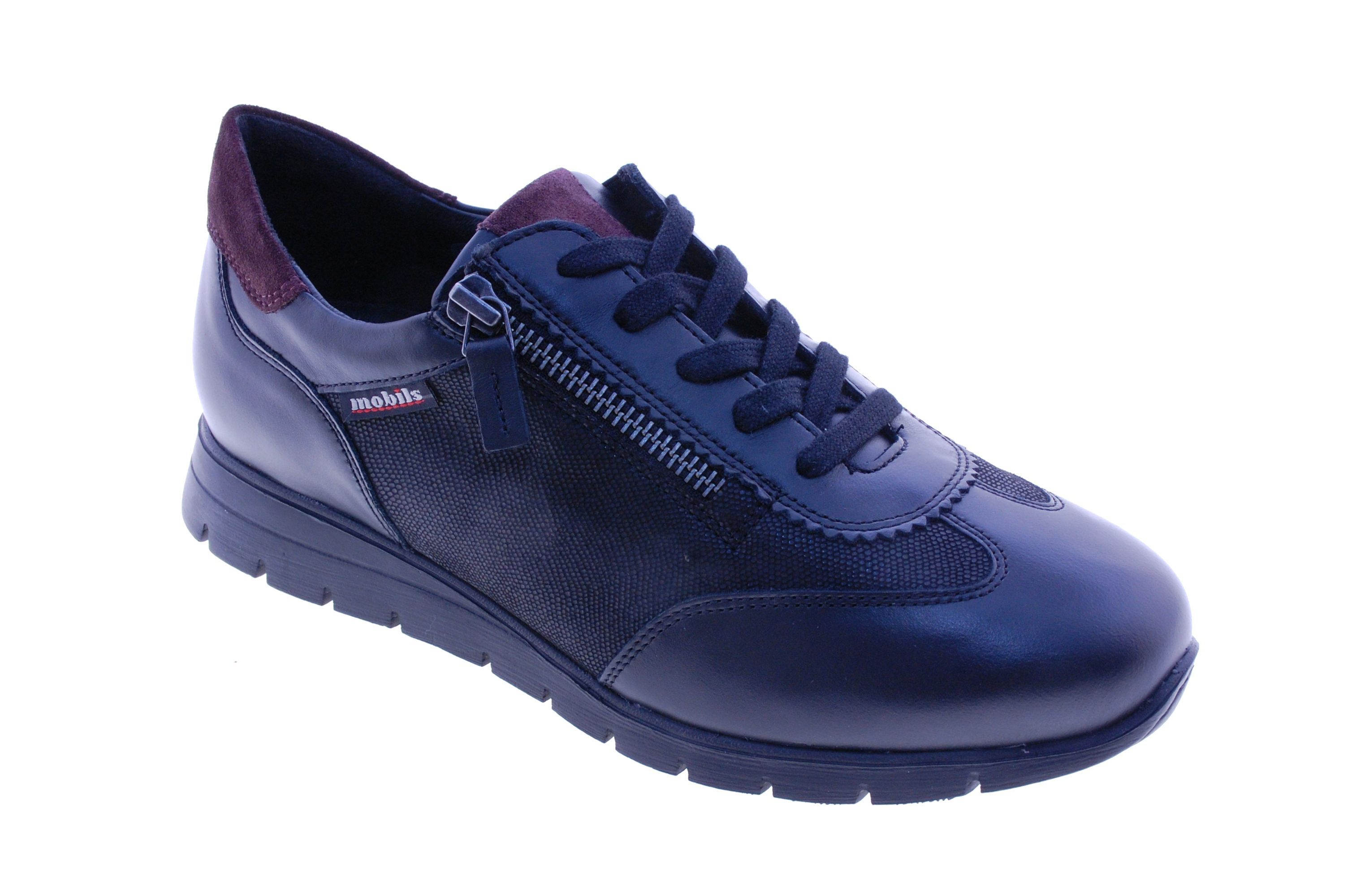 Mephisto - Sneaker - Leder - Zwart