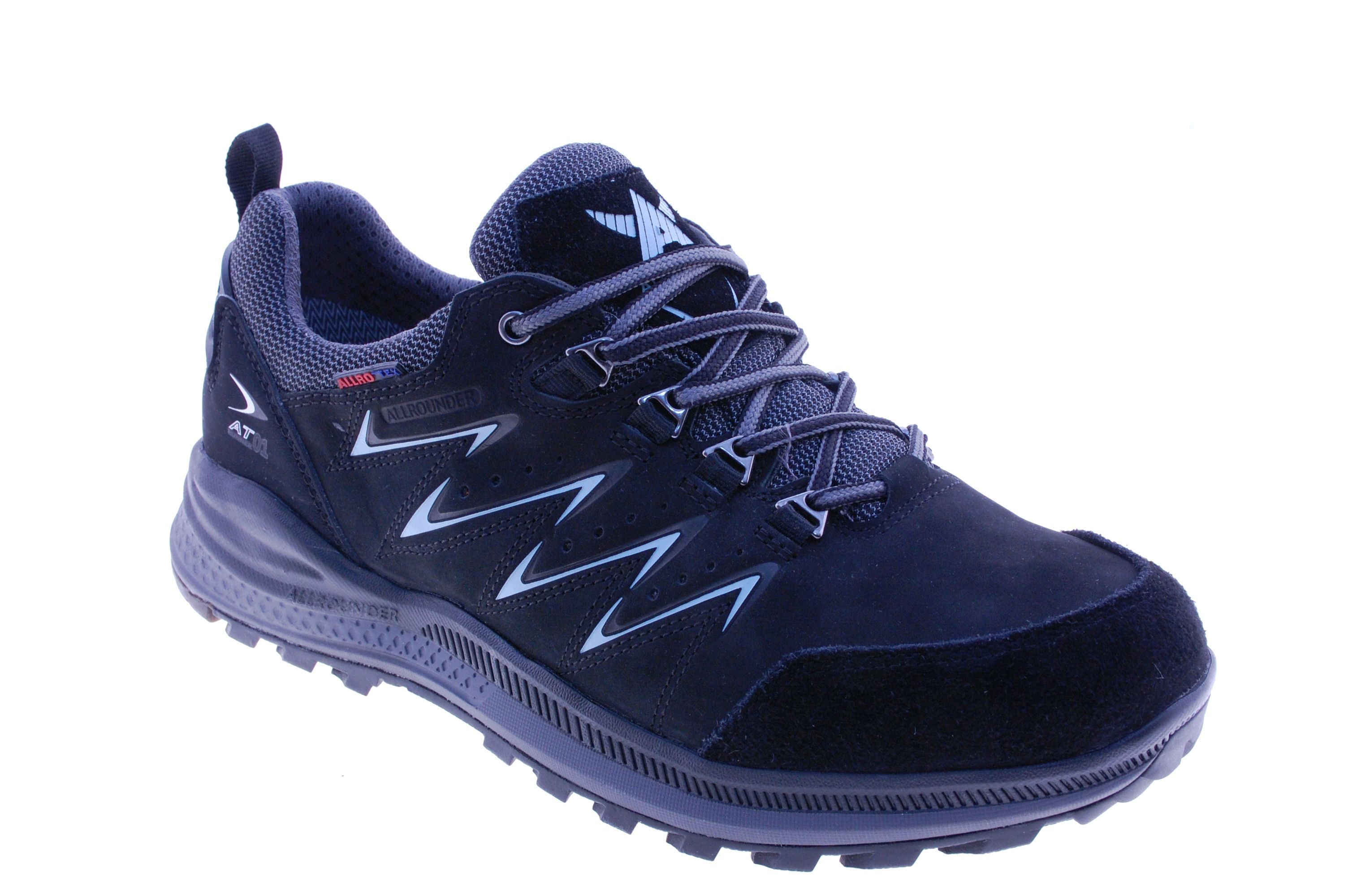 Allrounder - Schoen - Nubuck - Zwart