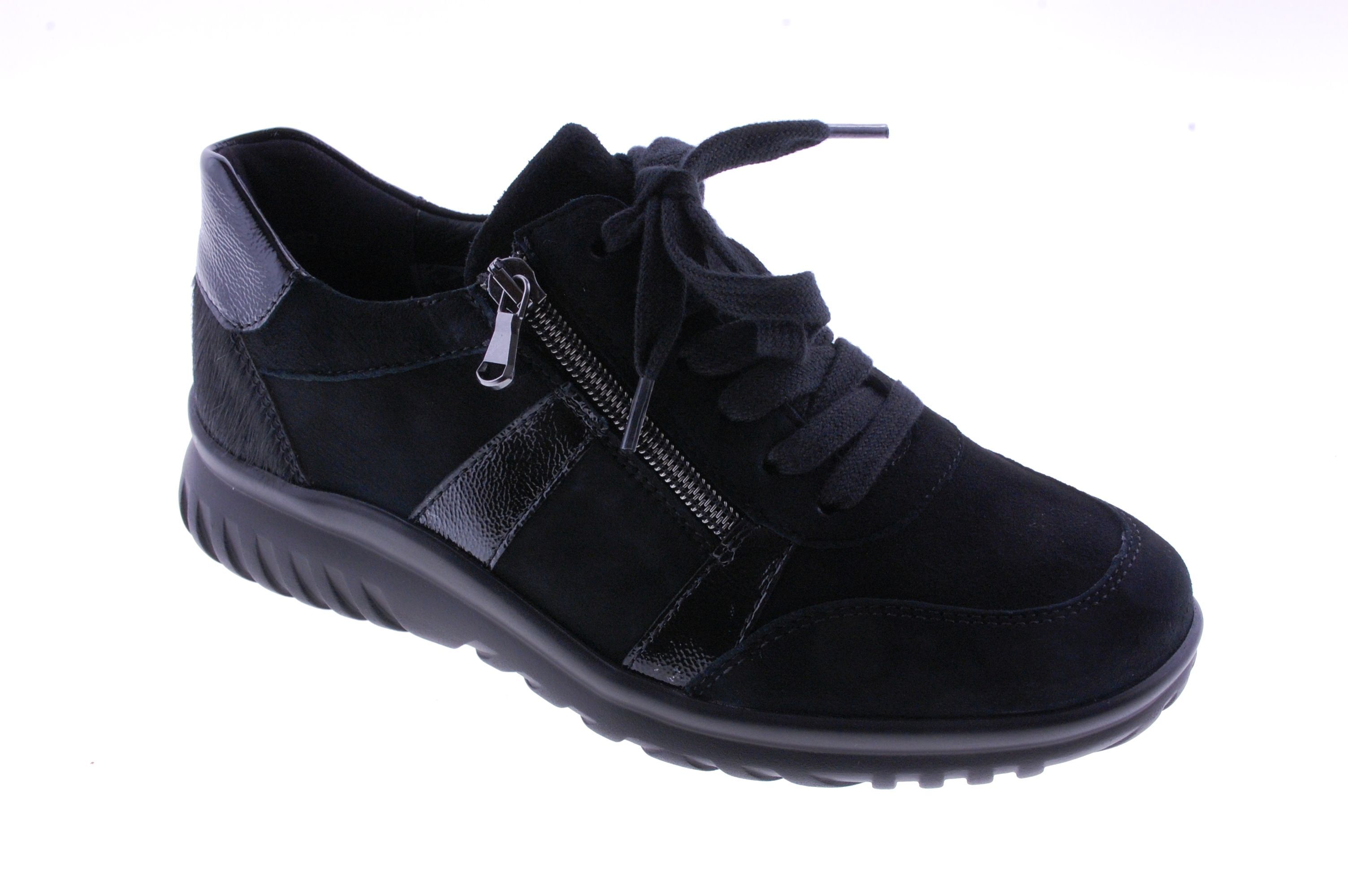 Semler - Sneaker - Nubuck - Zwart