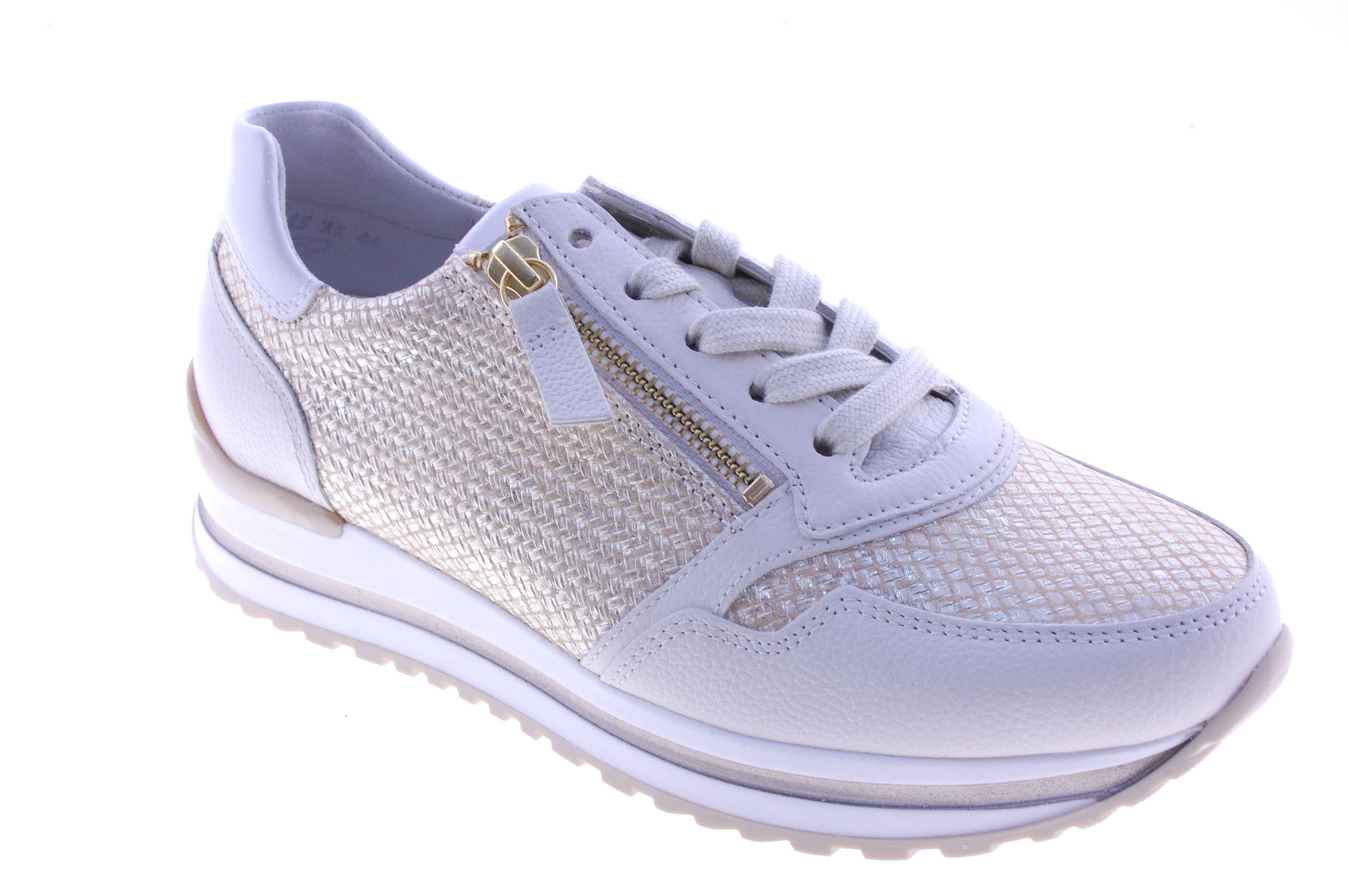 Gabor - Sneaker - Metalic - Goud