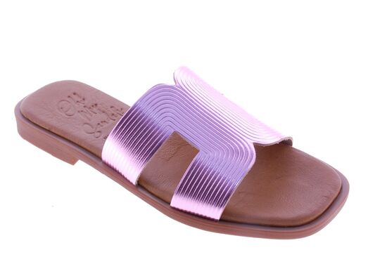 Oh My Sandals ! - Muil - Metalic - Roze