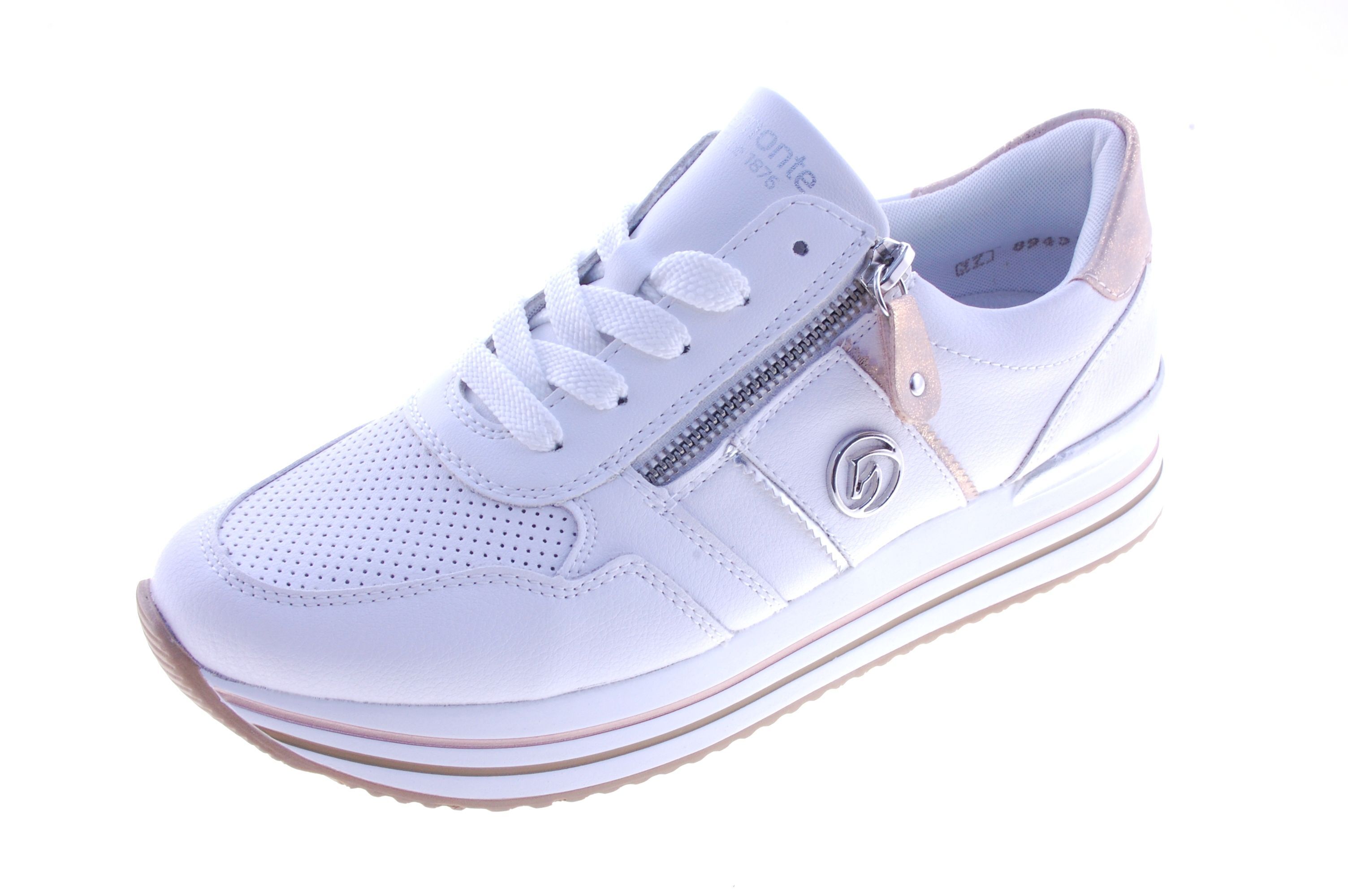 Remonte - Sneaker - Leder - Wit