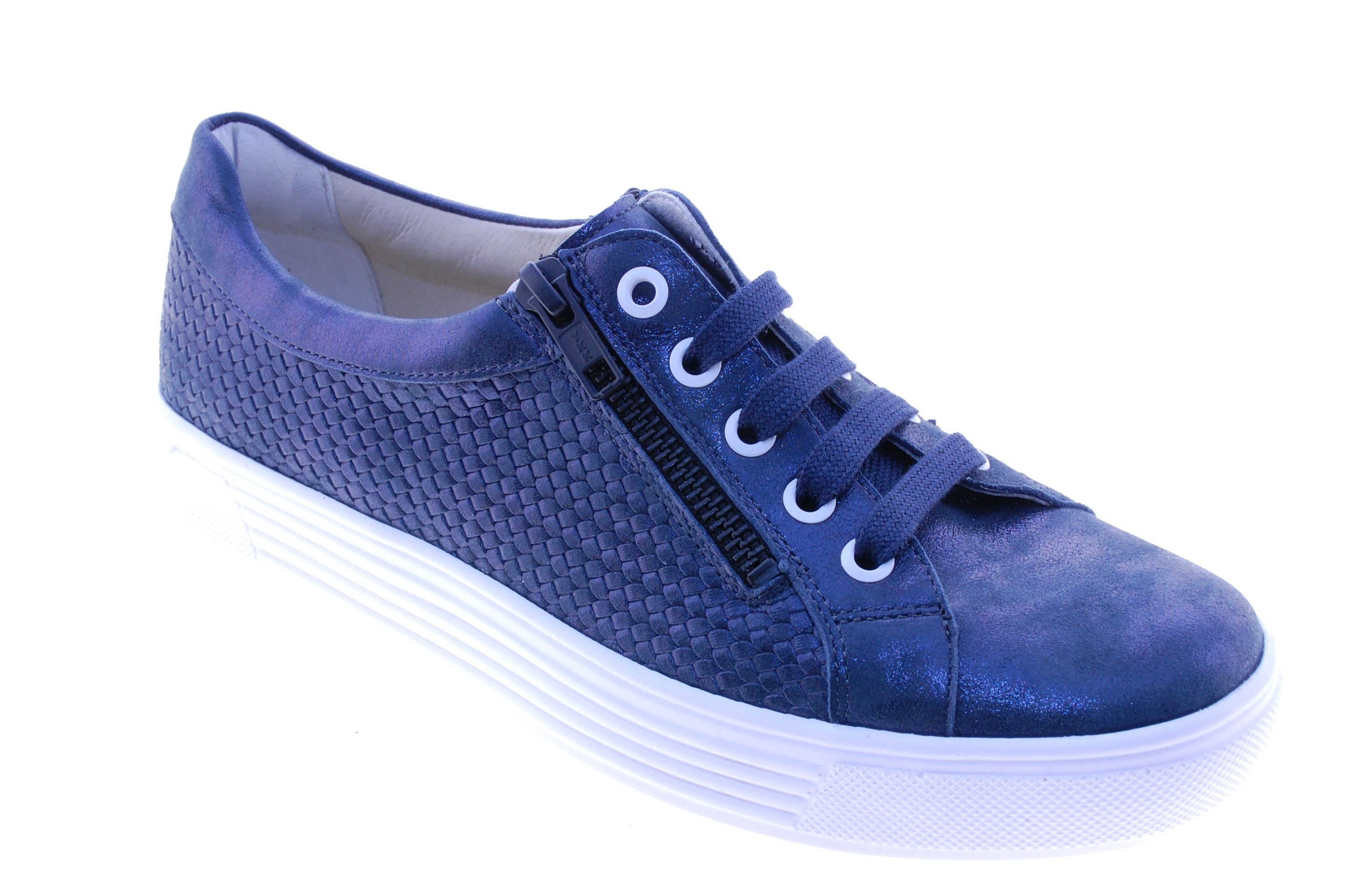 Solidus - Sneaker - Leder - Blauw