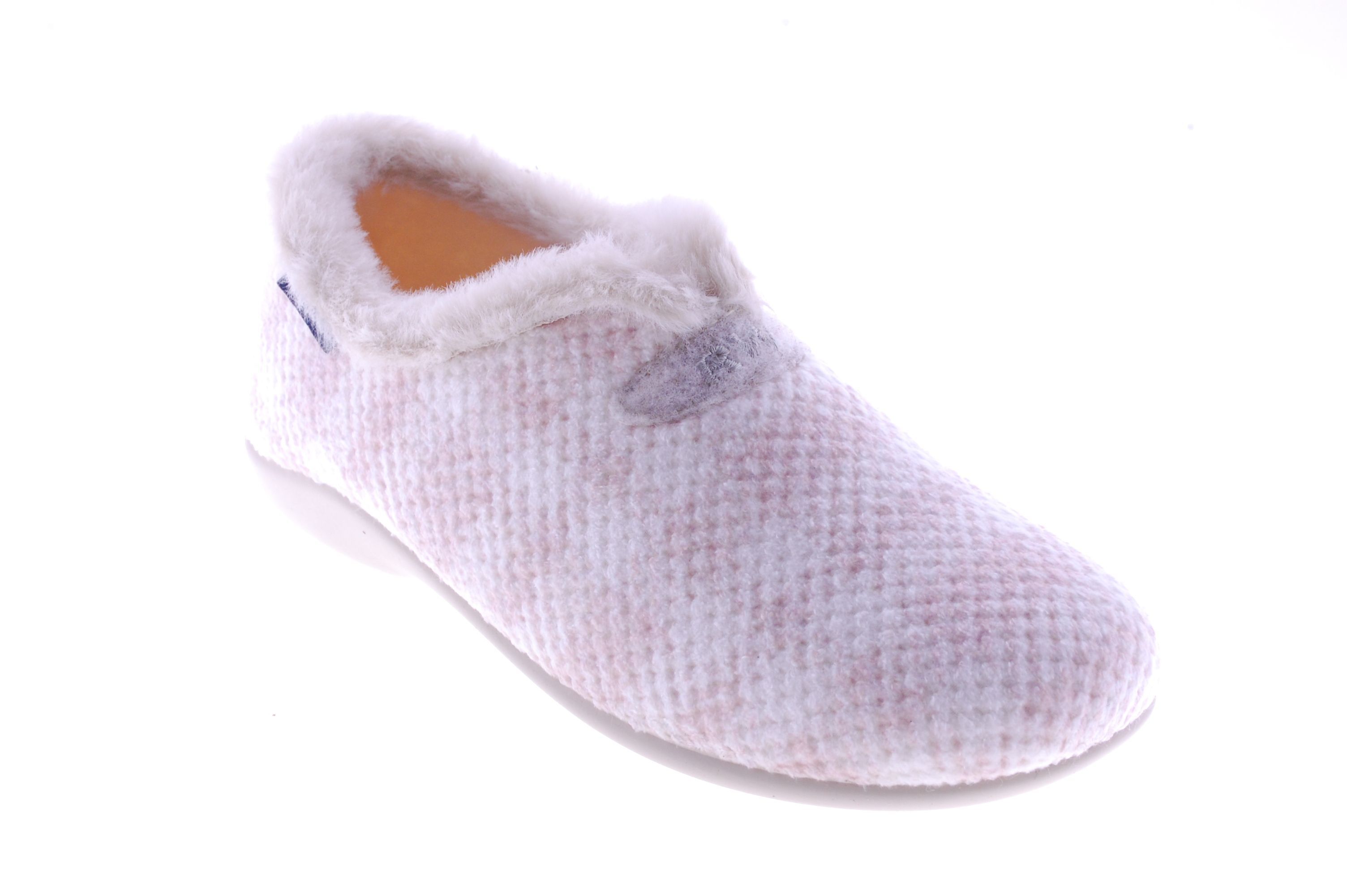 River Woods - Pantoffel - Stof - Ecru