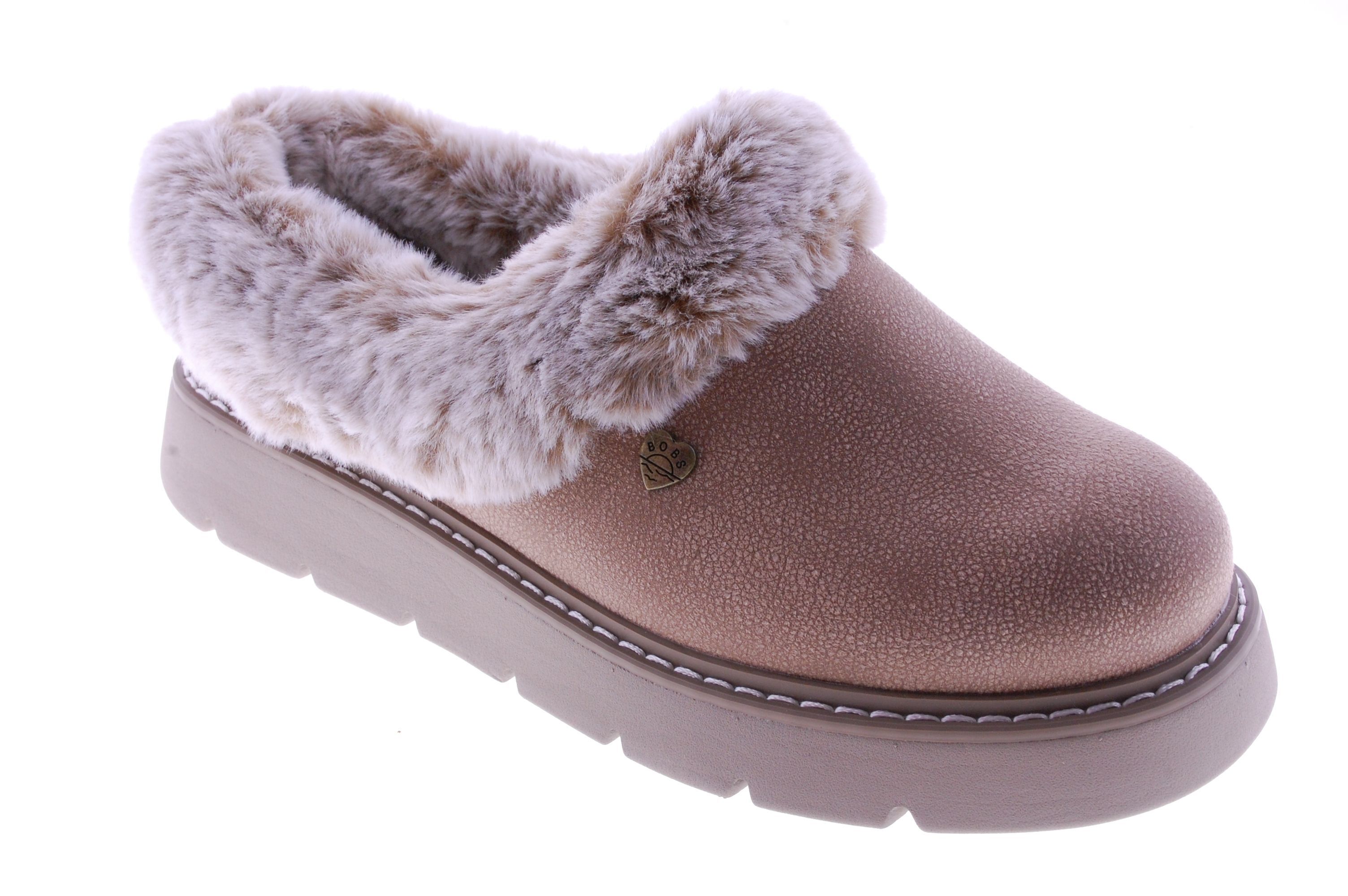 Skechers - Pantoffel - Stof - Taupe