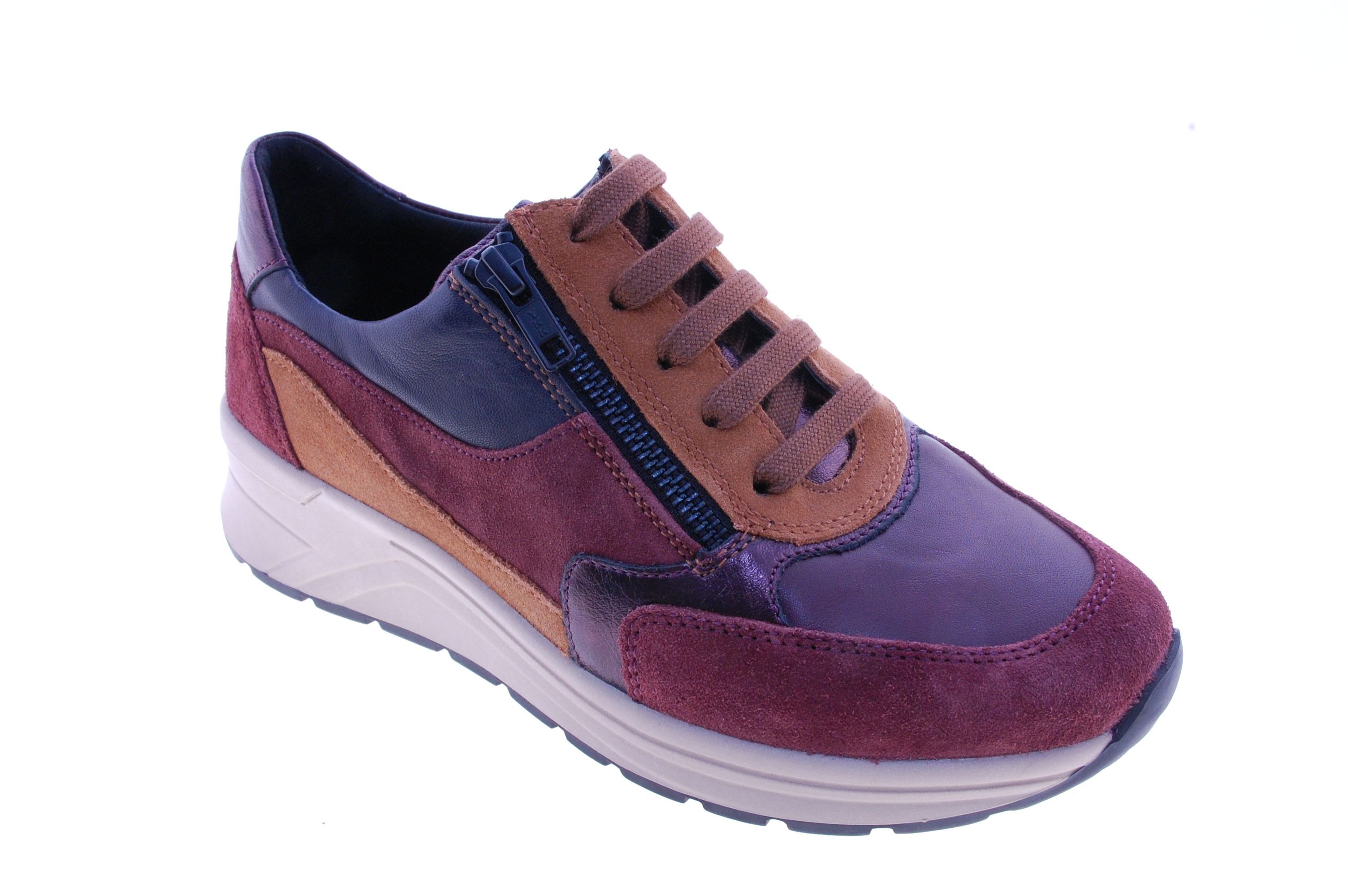 Solidus - Sneaker - Nubuck - Bordeaux