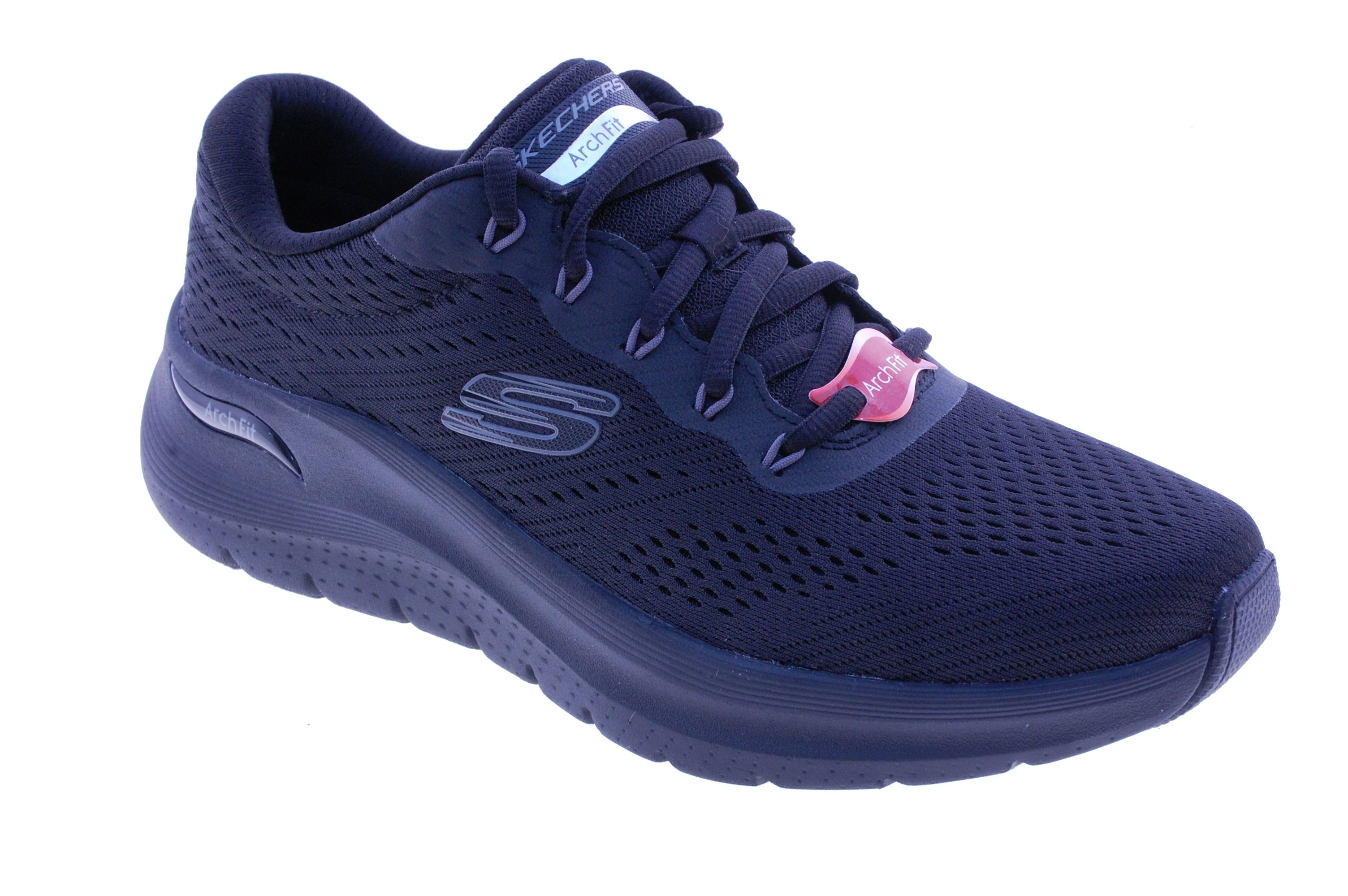 Skechers - Sneaker - Stof - Zwart
