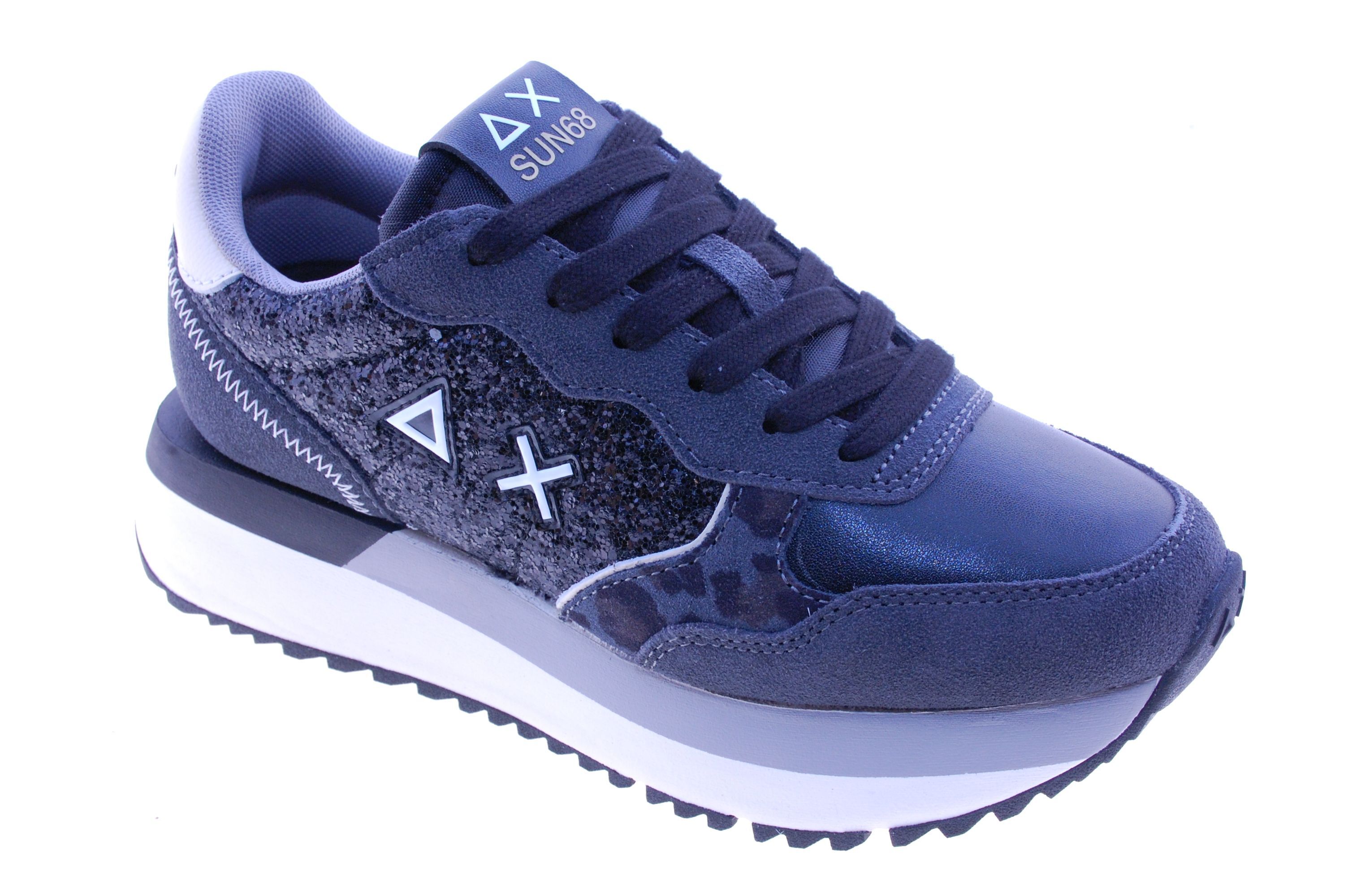 Sun68 - Sneaker - Stof - Zwart