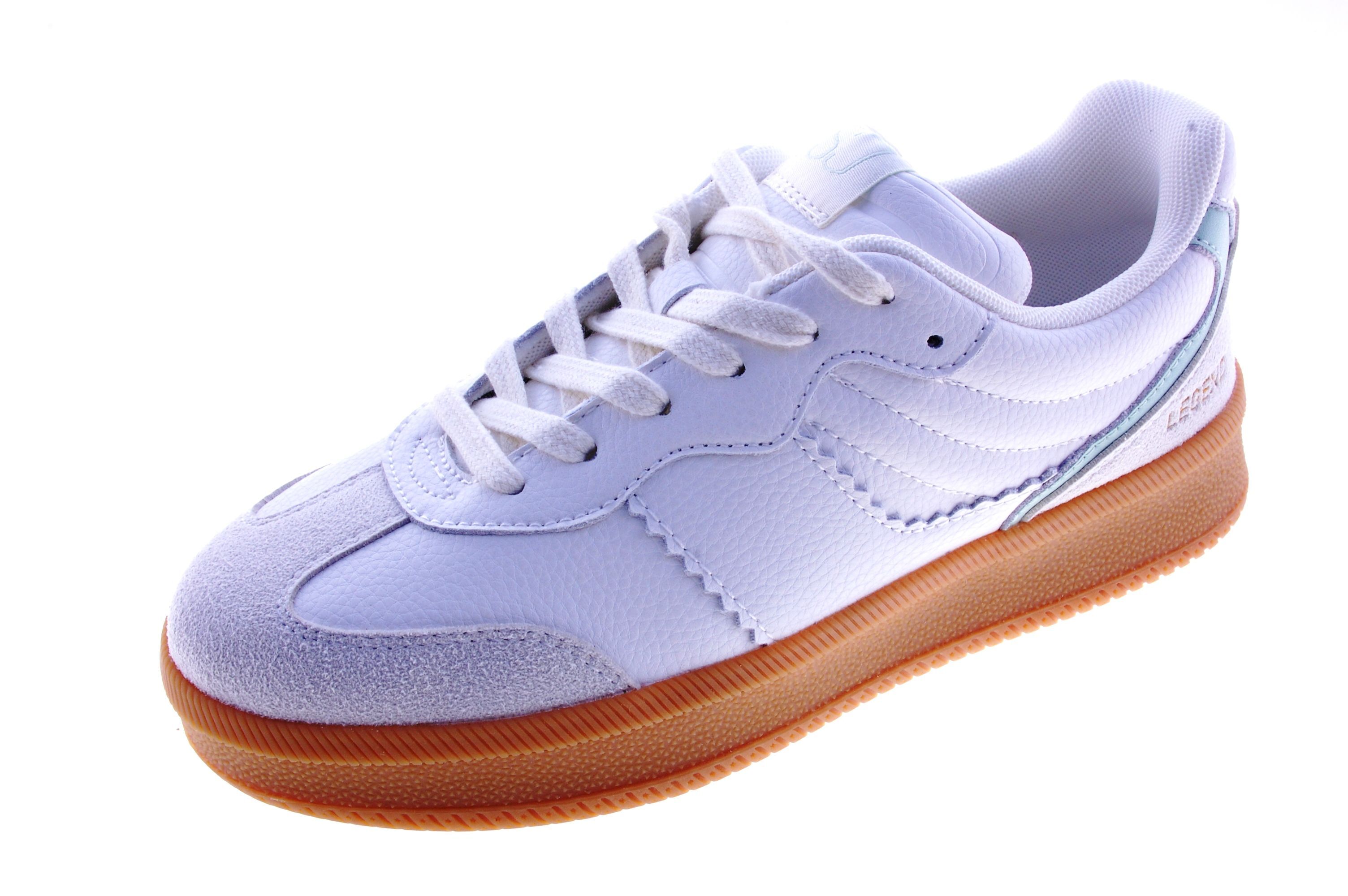 Sj - Sneaker - Leder - Beige