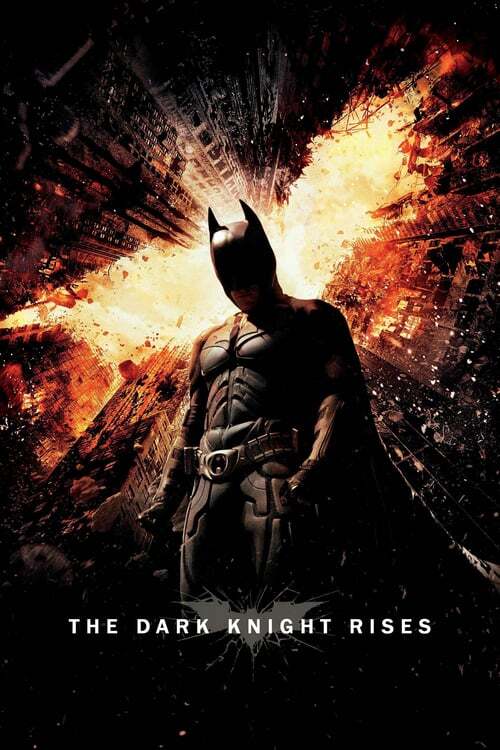 movie cover - The Dark Knight Rises
