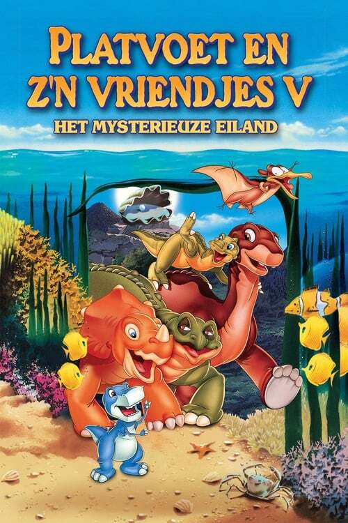 movie cover - Platvoet En Zijn Vriendjes 5: Het Mysterieuze Eiland