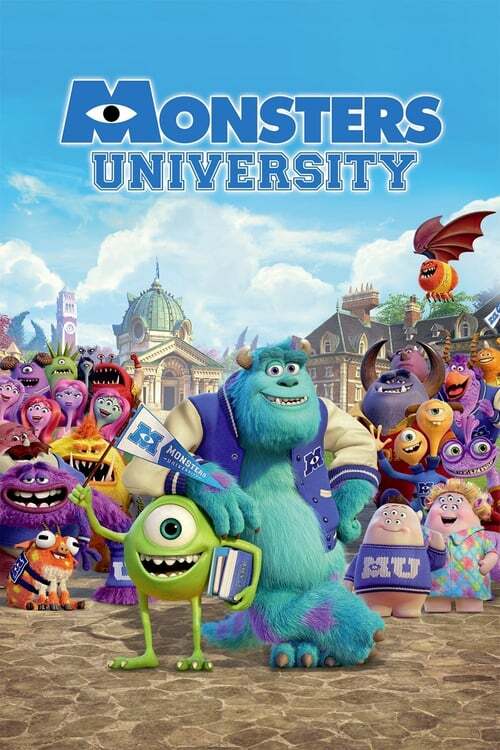 movie cover - Monsters University