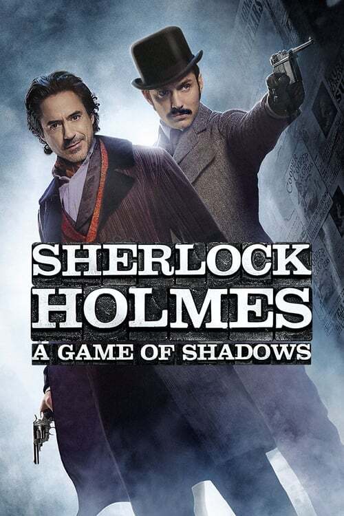 movie cover - Sherlock Holmes: A Game Of Shadows