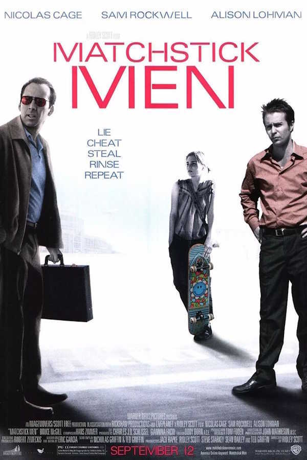 movie cover - Matchstick Men