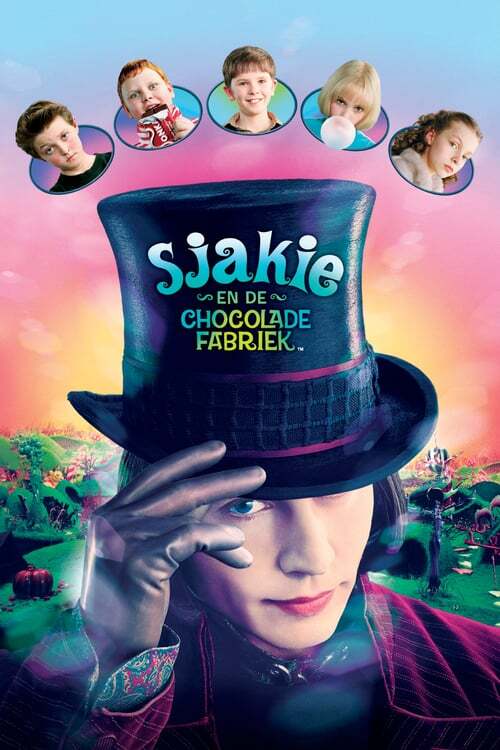 movie cover - Sjakie en de Chocolade Fabriek