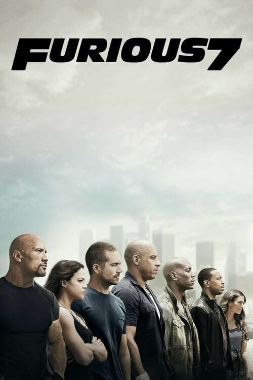 movie cover - Fast and Furious 7