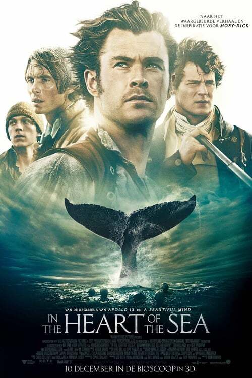 movie cover - In The Heart Of The Sea