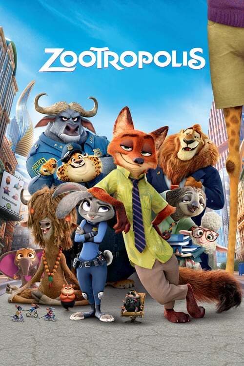 movie cover - Zootropolis