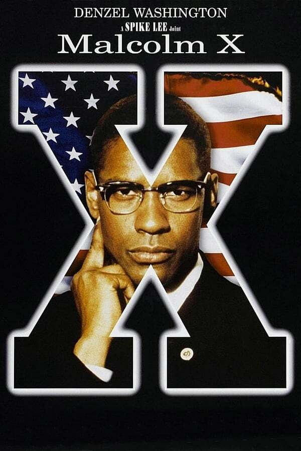 movie cover - Malcolm X