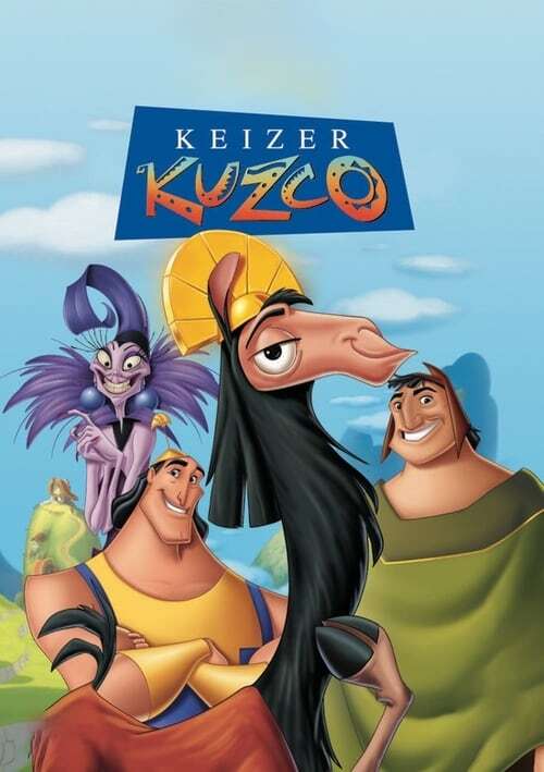 movie cover - Keizer Kuzco