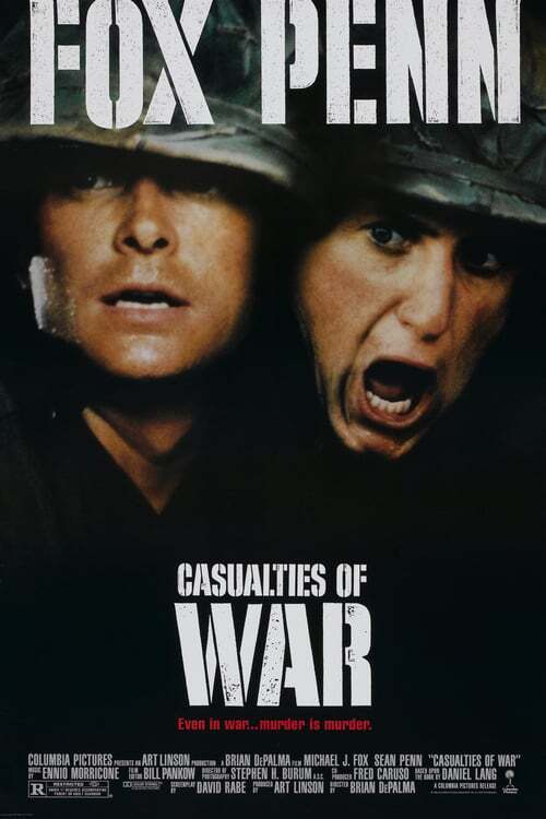 movie cover - Casualties Of War