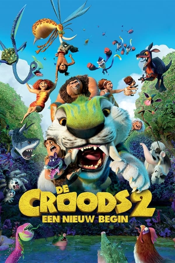 movie cover - The Croods 2: Een Nieuw Begin