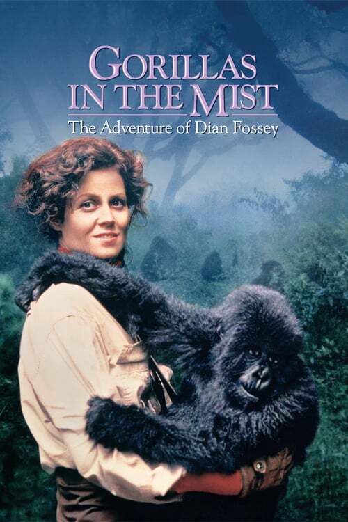 movie cover - Gorillas In The Mist: The Adventure Of Dian Fossey