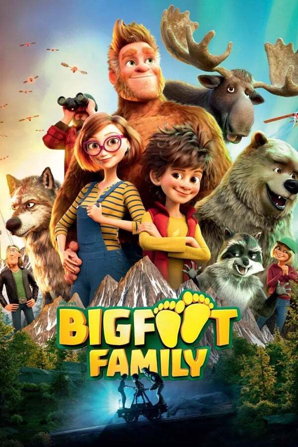 movie cover - Bigfoot Family