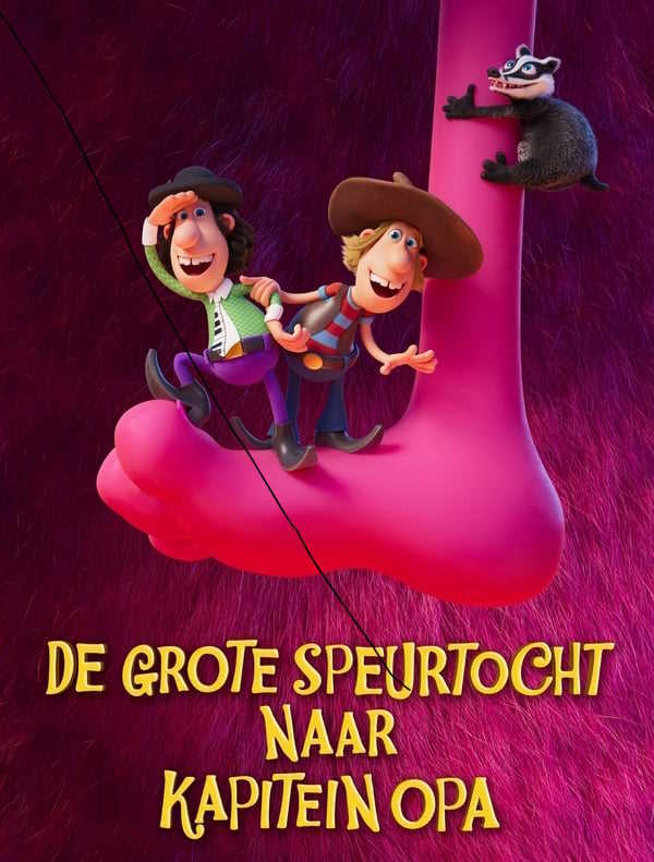 movie cover - De Grote Speurtocht Naar Kapitein Opa