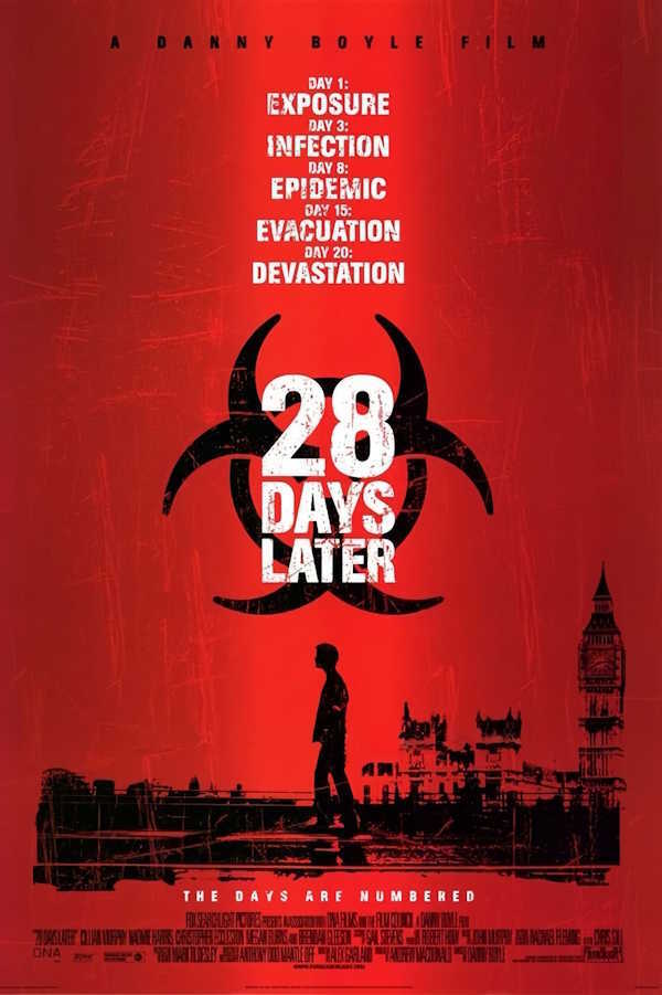 movie cover - 28 Days Later
