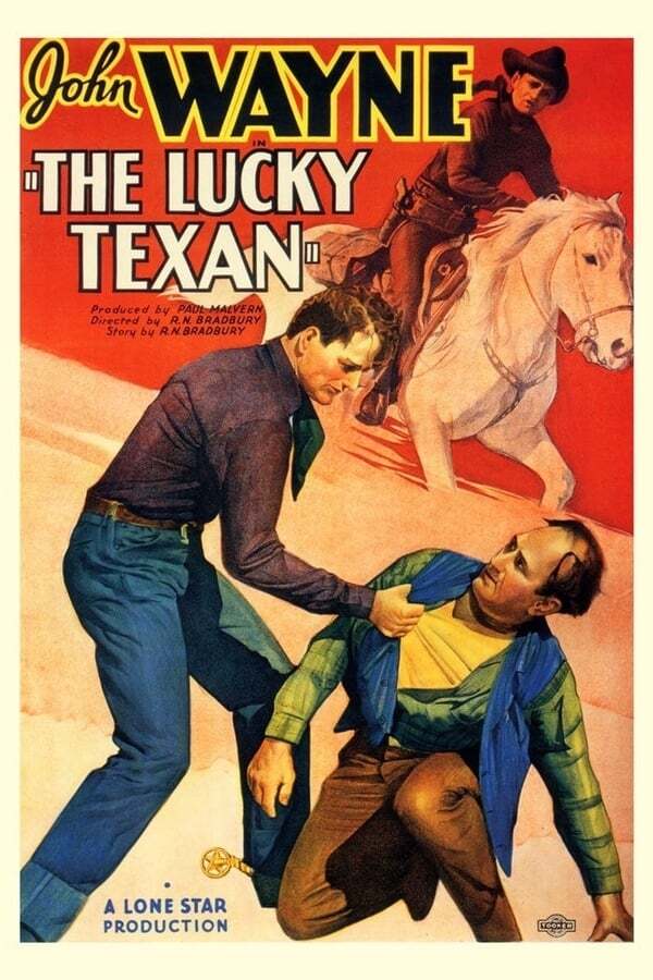 movie cover - The Lucky Texan