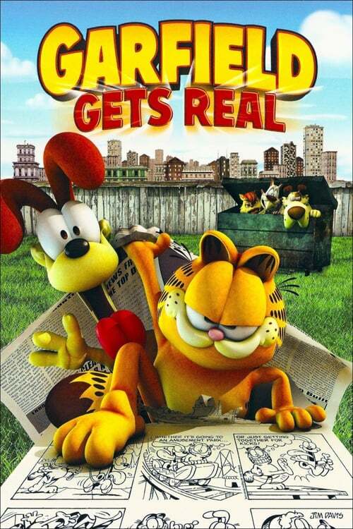 movie cover - Garfield Gets Real