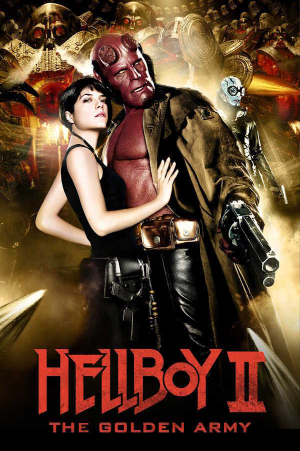 movie cover - Hellboy II: The Golden Army